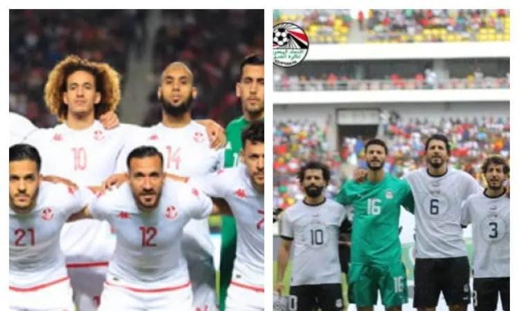 مواجهة عربية قوية| موعد مباراة منتخب مصر وتونس الودية  | أهل مصر