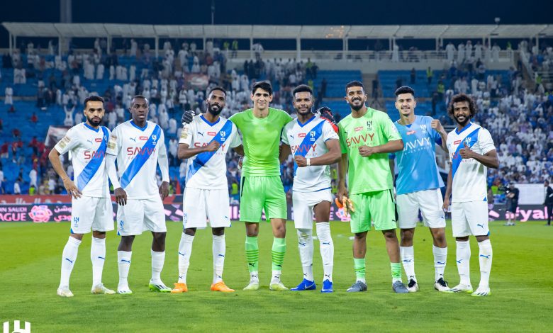 ياسين بونو - الهلال ضد الرائد - دوري روشن السعودي