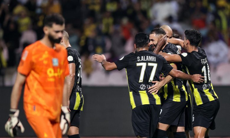 بنزيما - الاتحاد - الخليج - الدوري السعودي