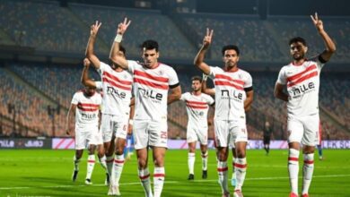 الزمالك وسموحة - الدوري المصري