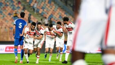 الزمالك وسموحة - الدوري المصري