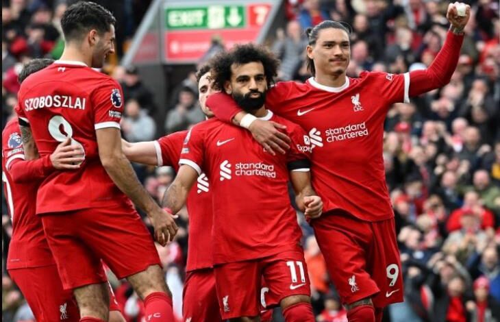 تشكيل ليفربول أمام برينتفورد.. محمد صلاح أساسيًا