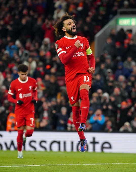 محمد صلاح وفرحة الهدف