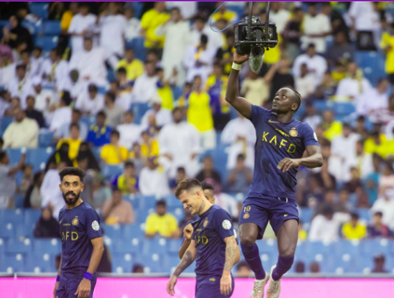 ساديو ماني - النصر ضد الفيحاء - الدوري السعودي