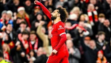 محمد صلاح يسجل بالتخصص أمام أرسنال (فيديو)