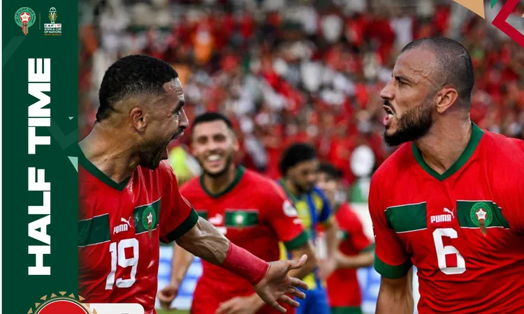 أمم إفريقيا 2023| المغرب تتقدم بهدف على تنزانيا في الشوط الأول  | أهل مصر