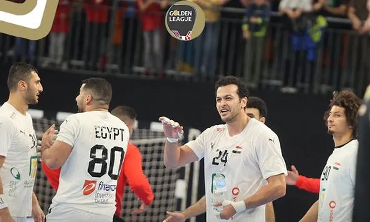 منتخب مصر لكرة اليد يفوز على هولندا  28/30 في الدوري الذهبي  | أهل مصر