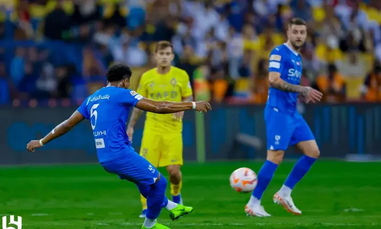 الهلال ضد النصر - الدوري السعودي