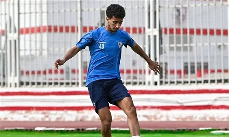 أحمد عبدالرحيم «إيشو» يشارك في مران الفريق الأول لنادي الزمالك