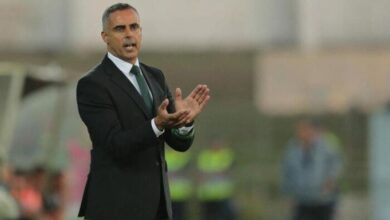 اجتماع جوزيه جوميز بلاعبي الزمالك قبل انطلاق المران الجماعي