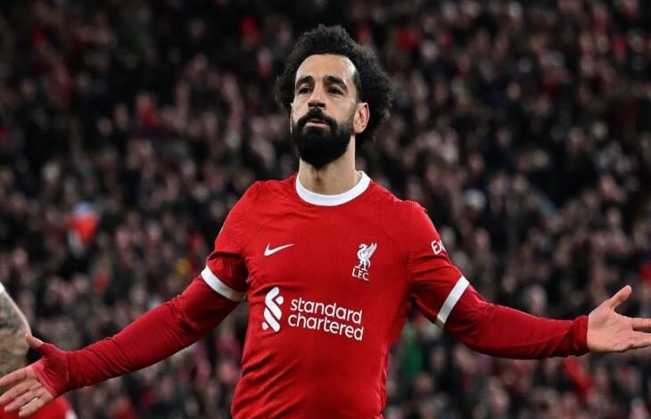 محمد صلاح ينافس على جائزة هدف الموسم في ليفربول