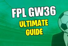 دليل FPL GW36 النهائي: التحويلات وأفضل كابتن والمزيد