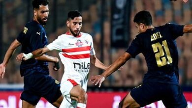 الزمالك يفوز أمام سيراميكا برباعية في الدوري المصري