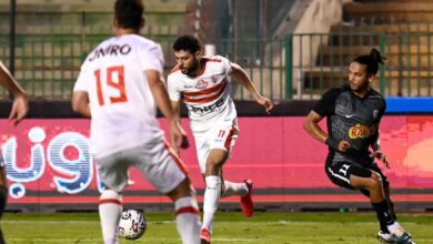 الزمالك يفوز أمام فاركو بثنائية في الدوري المصري