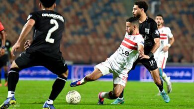 الزمالك يفوز علي زد إف سي بصعوبة في الدوري المصري