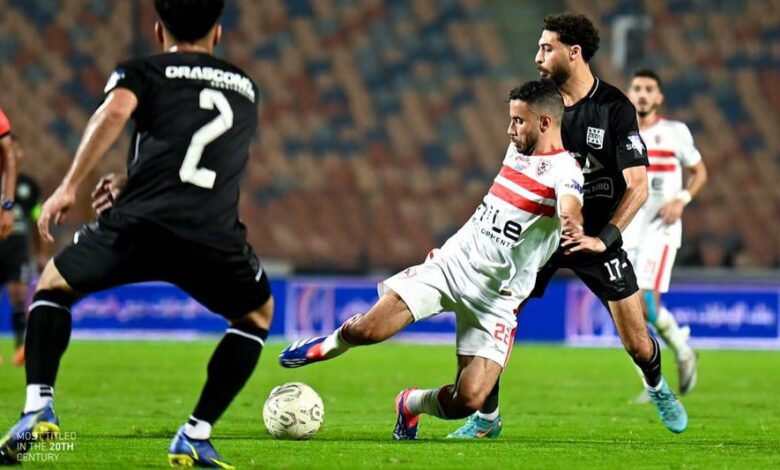 الزمالك يفوز علي زد إف سي بصعوبة في الدوري المصري