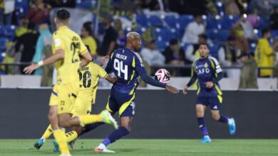 النصر يفوز علي التعاون بثنائية ويتأهل إلي نهائي كأس السوبر السعودي