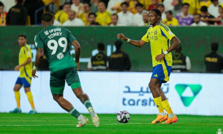 النصر يخطف تعادل قاتل أمام الأهلي في الدوري السعودي