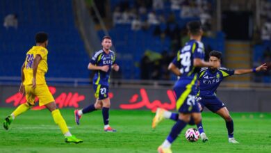 النصر يفوز علي الحزم ويتأهل لدور الـ16 في كأس خادم الحرمين الشريفين