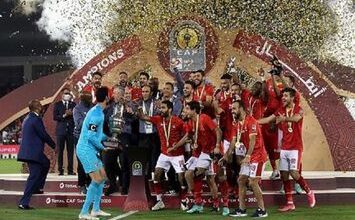 تتويج الاهلي بالسوبر الإفريقي