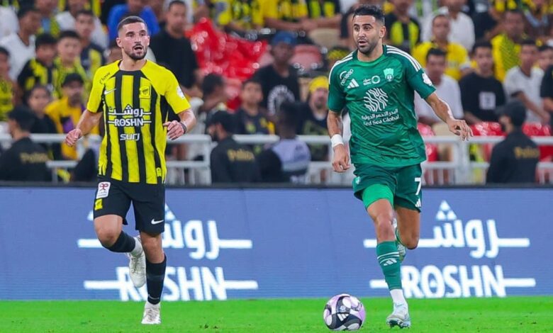 الإتحاد يفوز علي الأهلي في مباراة مثيرة بالدوري السعودي