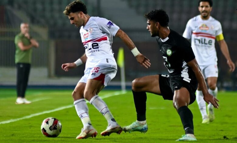 الزمالك يخطف الفوز بالثواني الأخيرة أمام البنك الأهلي في الدوري المصري