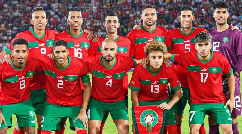 قائمة منتخب المغرب النهائية لخوض مباراتي الجابون وليسوتو بتصفيات أمم إفريقيا