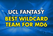 UCL Fantasy MD6 أفضل فريق Wildcard