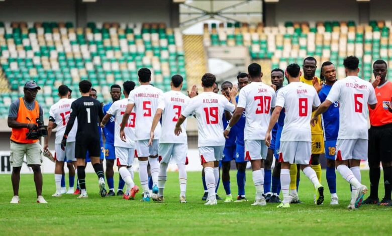 الزمالك يتعادل أمام إنيمبا في كأس الكونفيدرالية الإفريقية