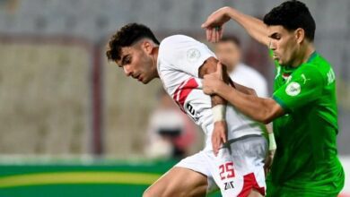 الزمالك يفوز علي المصري بصعوبة في كأس الكونفيدرالية الإفريقية