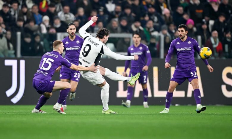 يوفنتوس يتعادل أمام فيورنتينا في الدوري الإيطالي